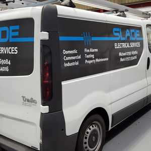 Slade Electrical Van Graphics