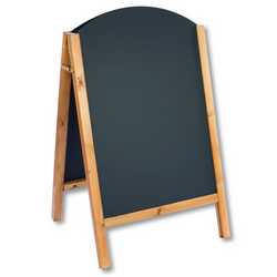Harrier Reversible Curved Chalk A-Board