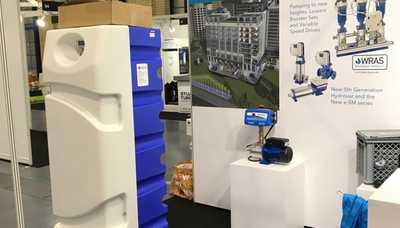 Exhibition Display Xylem Water Solutions at the Alexandra Palace