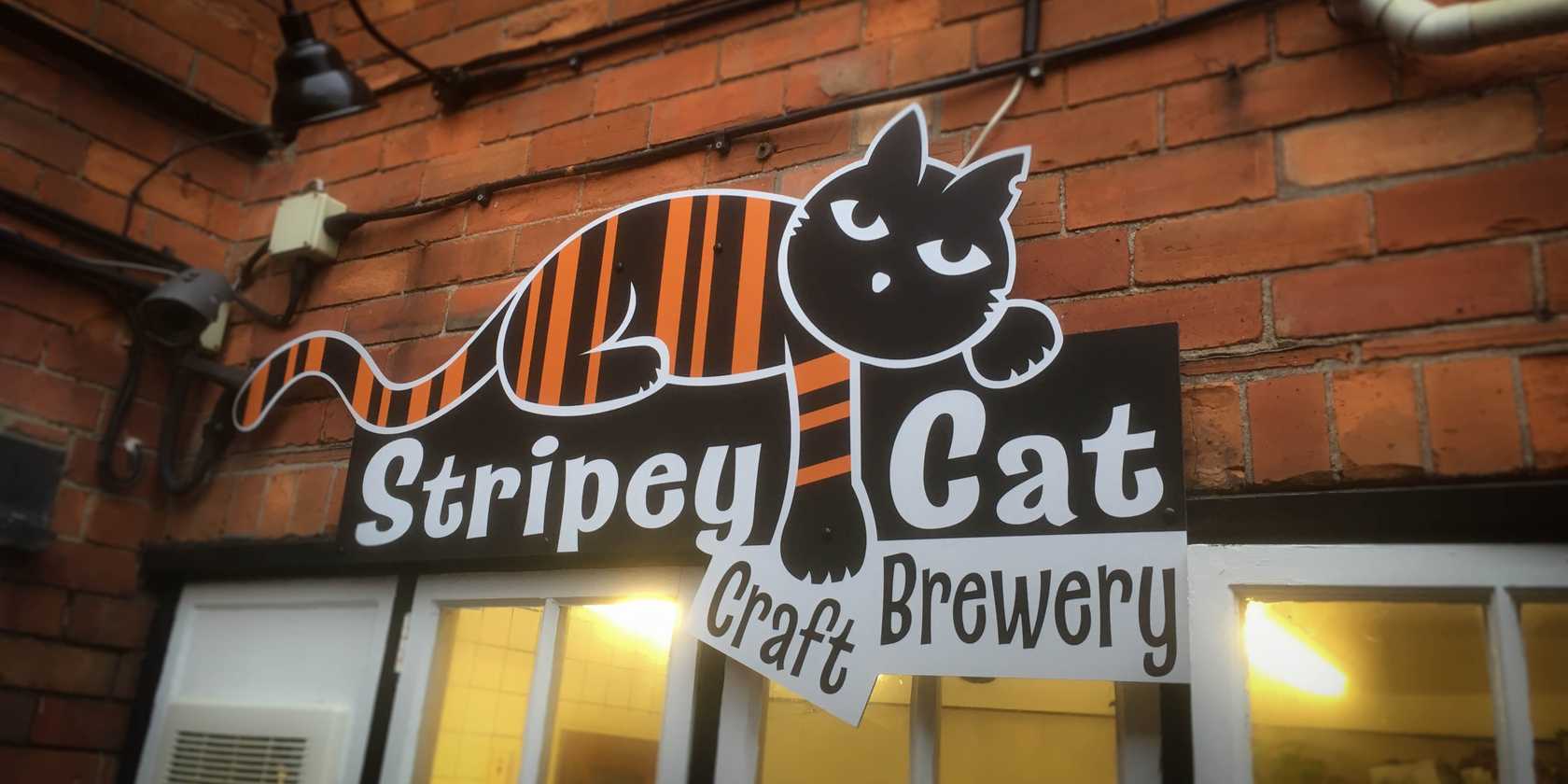 Customised Signage The Stripey Cat