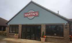 Custom Shaped Signage for Martins Bar