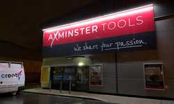 Shop Front Signs for Axminster Tools