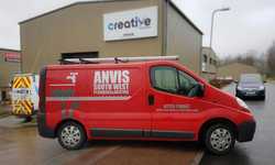 Van Signwriting for Anvis Southwest Plumbing and Heating