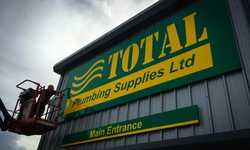 External Tray Signage & Acrylic Displays for Total Plumbing, Somerset