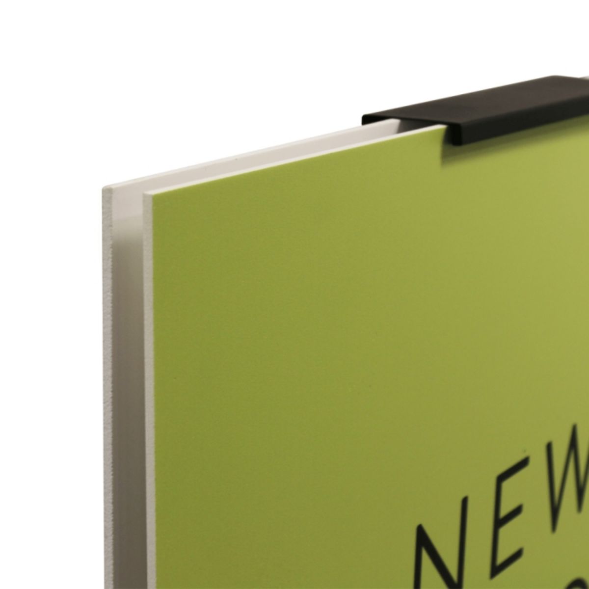 Adjustable Double Sided Poster Display Stand holding two boards.png