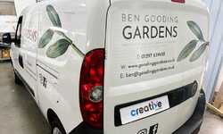 Vehicle Branding for Ben Gooding Gardens