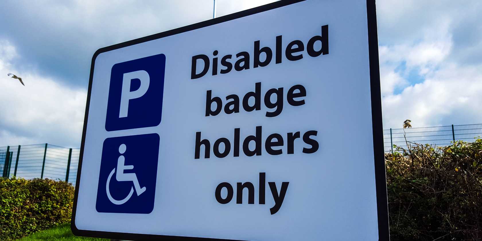 Parking Sign for LED Leisure Centre
