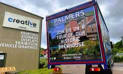 Lorry Vehicle Branding for Palmers Brewery