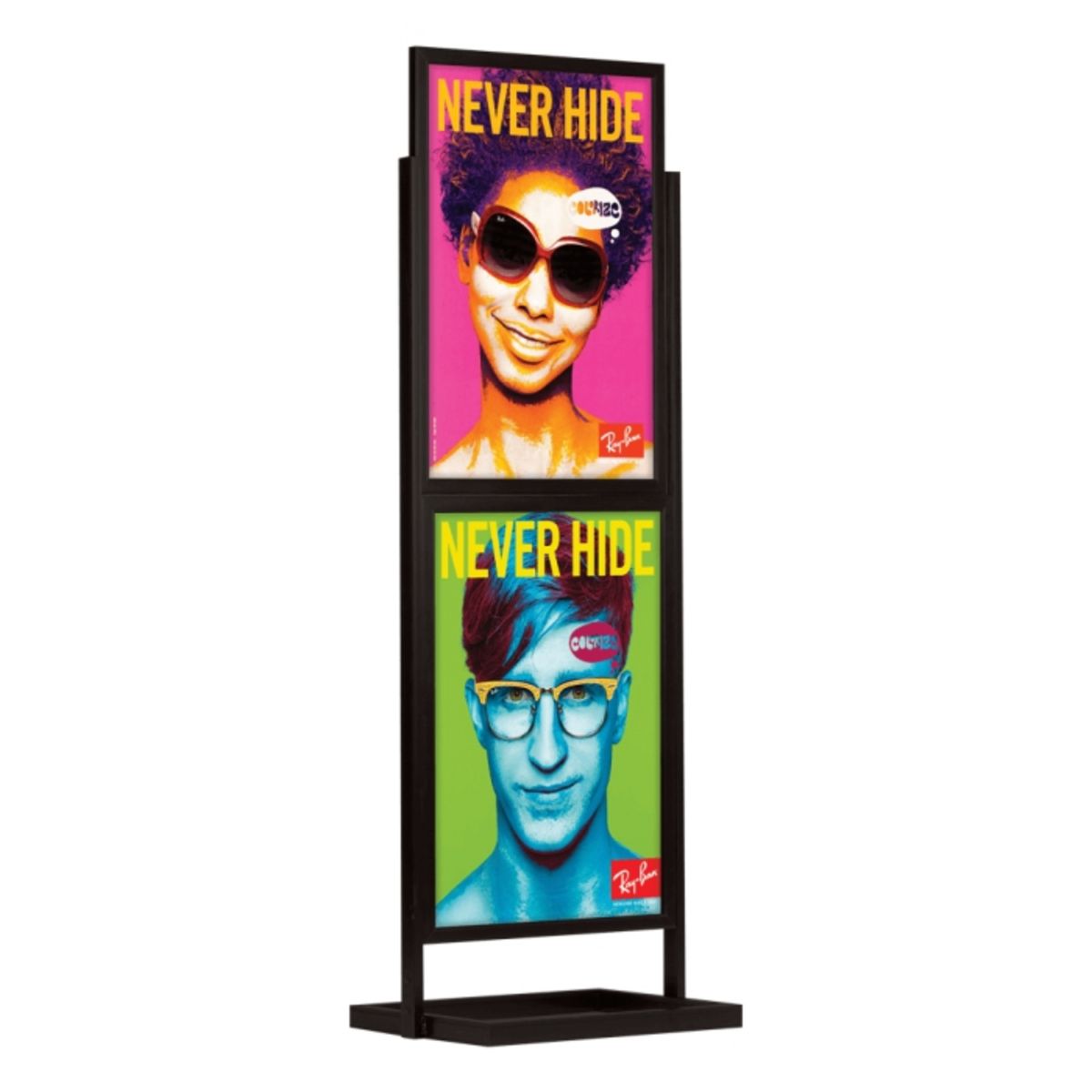 Double Sided Display Board Black 2 x A1.png