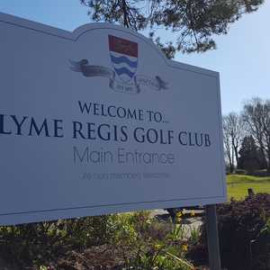 Lyme Regis Golf Club External Signage