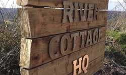 Bespoke Wooden Signage & Copper Lettering for River Cottage HQ