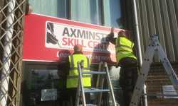 Outdoor Signage for Axminster Tools Skills Centre