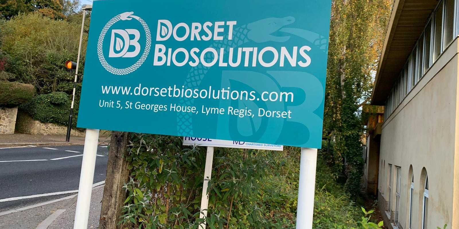 Outdoor Signs for Dorset Bio Solutions
