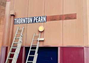 External School Building Name Signage for Woodroffe School - Thornton Pearn Studio
