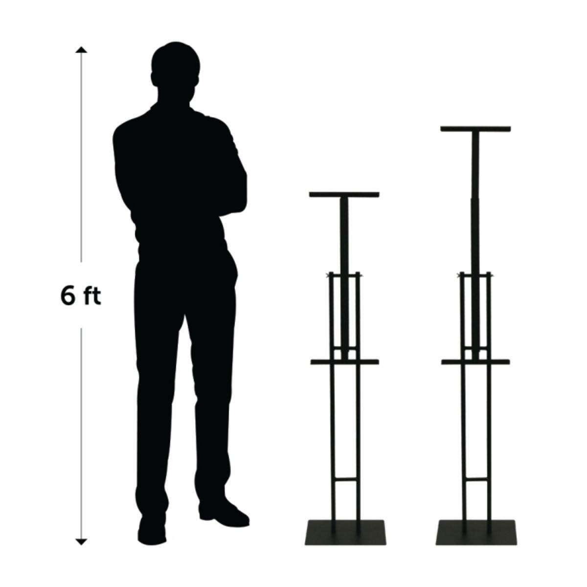 Metal Easel Display Stand for holding A1 or A2 boards.png