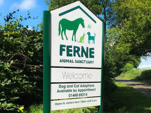 Post Mounted Aluminium Tray Signs for Ferne Animal Sanctuary