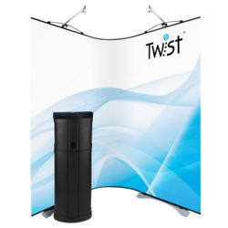 Twist 3 Panel Banner Stand Kit