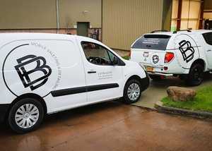 Commercial Fleet Vehicle Branding at Creative Solutions