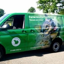 Full Vehicle Wrap for Ferne Animal Sanctuary Van