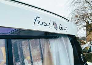 Boat Name Graphics - 'Feral Goat'