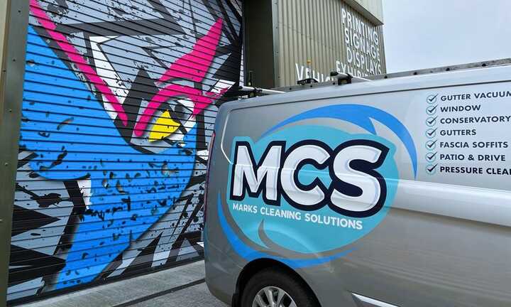 Van Branding Graphics for MCS Cleaning Solutions