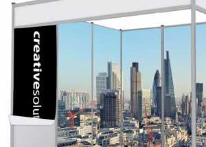 Rollable exhibition graphics