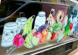 Full-Colour Printed Window Graphics for Shop Window Branding