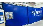 Cut Vinyl White Self-Adhesive Wall Graphic on Blue Metal Wall.jpg