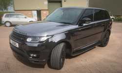 Chrome Range Rover Wrapping: Vehicle Wrapping Service