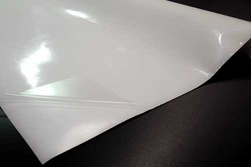 Premium grade PVC overlaminate