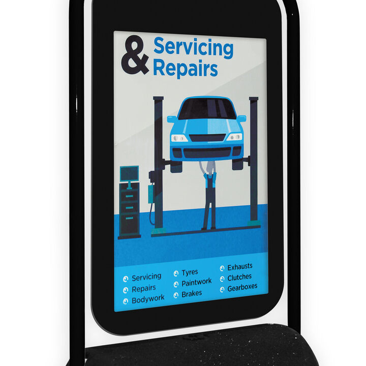 Swinger 2 Black Frame Poster Pocket Service &amp; Repairs.jpg