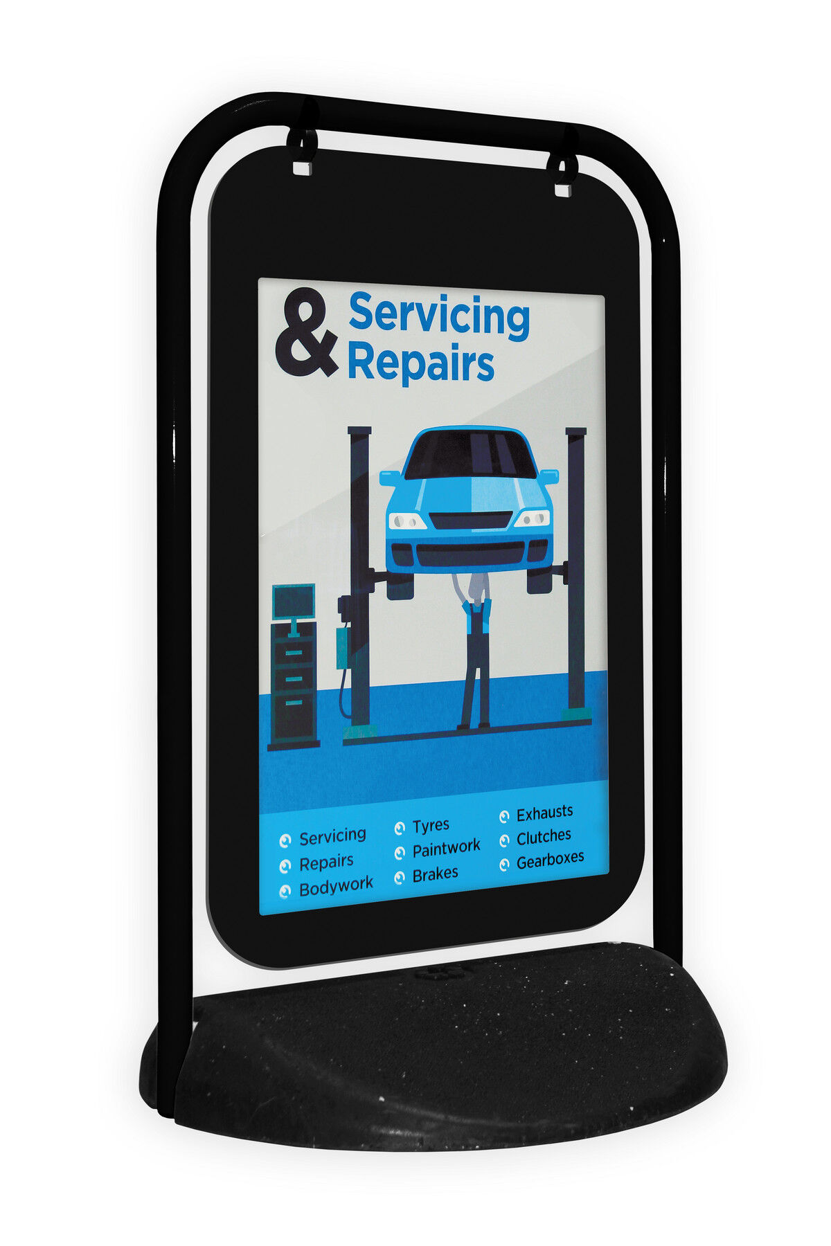 Swinger 2 Black Frame Poster Pocket Service & Repairs.jpg