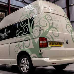 Vehicle Graphics for Woodscott Joinery