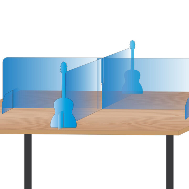 Bespoke Split Screen for Desk