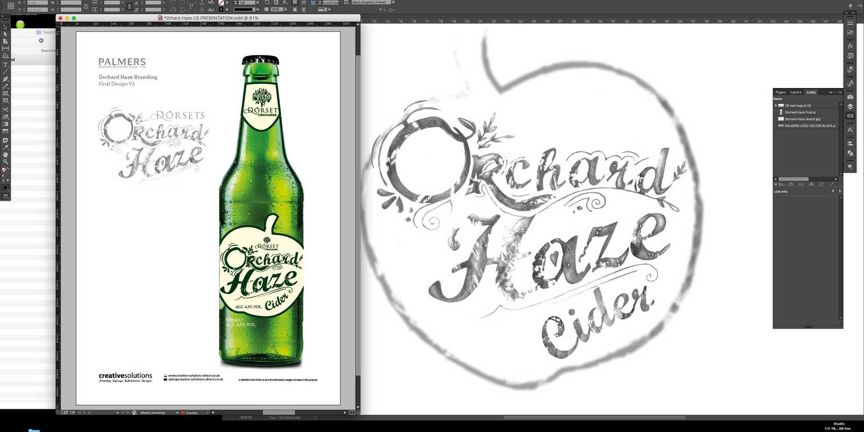 Orchard Haze Brand Design