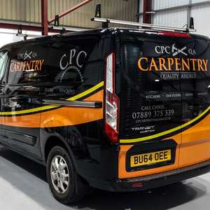 Vehicle Signwriting for CPC Carpentry