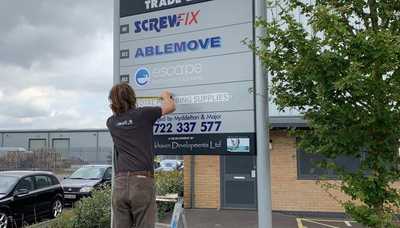 Rooster Bus Graphics installed at Creative Solutions