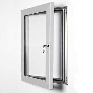 Lockable Magnetic Notice Board
