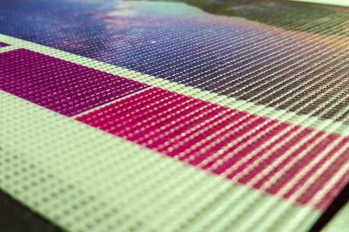 Printed Mesh Banner Vinyl