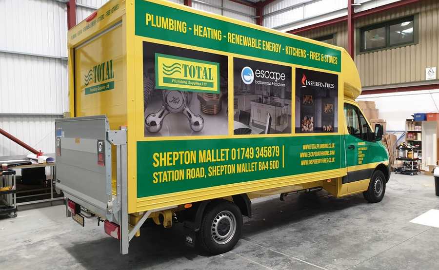 Bus Signwriting at Creative Solutions