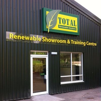 Total Renewable Solutions Showroom &amp; Training Centre Store Sign