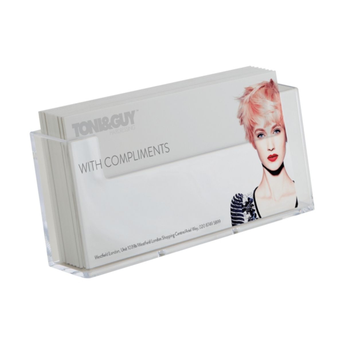 1 3 A4 leaflet holder wall mounted landscape.png