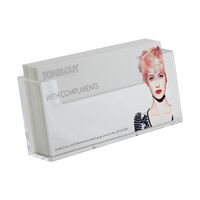 1 3 A4 leaflet holder wall mounted landscape.png