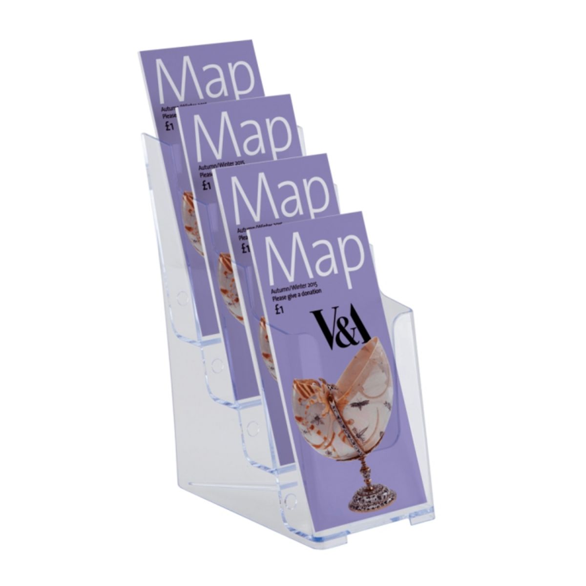 1 3rd A4 four tier wall mounted leaflet display.png