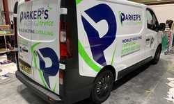 Parker’s Valeting Service Vehicle Graphics