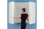 Folding Magnetic Whiteboard Spacesaver 4