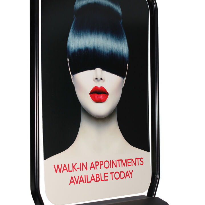 Swinger 4000 Black Frame Aluminium Panel Hairdressers.jpg