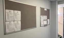 Custom Felt Notice Boards for Lyme Regis Golf Club Custom Felt Notice Boards for Lyme Regis Golf Club