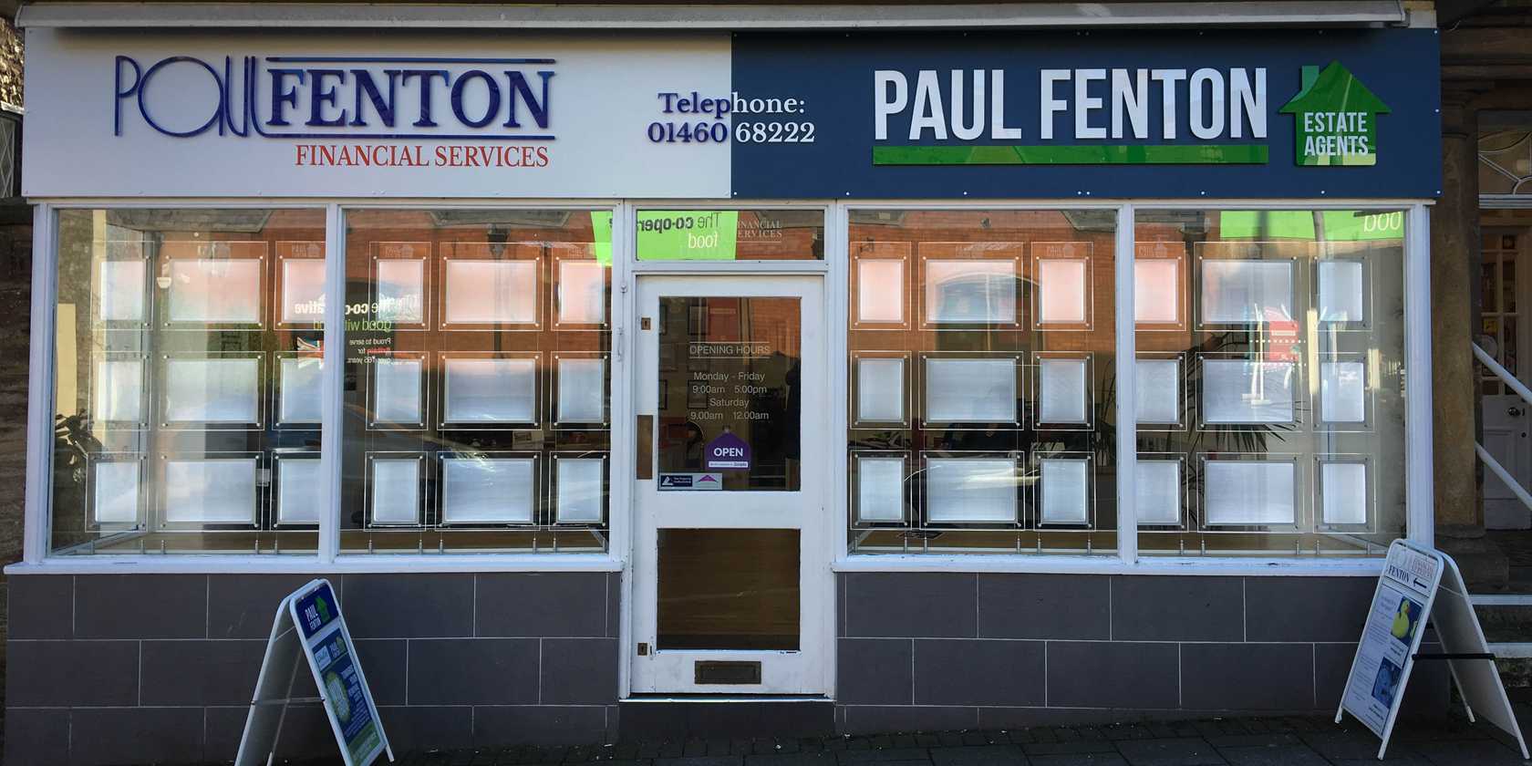 Paul Fenton Estate Agent Signage