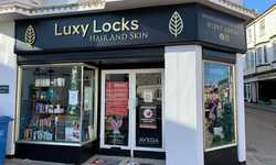 Outdoor Signage for Luxy Locks Outdoor Signage for Luxy Locks